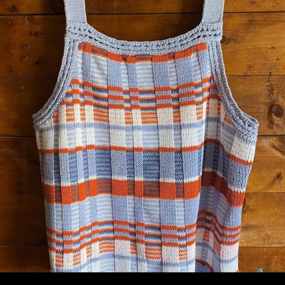 Banana Republic Knit Pattern Tank Top